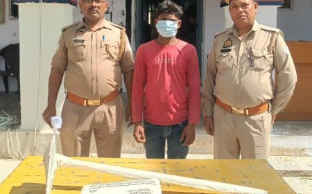Hapur : युवक की हत्या का पुलिस ने किया खुलासा, शराब पार्टी के दौरान फावड़े से वार कर ली थी जान