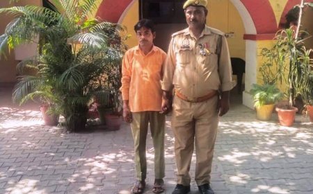 Lakhimpur- Kheri : लखीमपुर खीरी में हत्या के प्रयास का आरोपी गिरफ्तार, 24 घंटे में पुलिस ने दबोचा