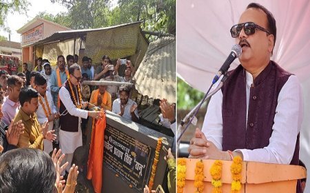 Hardoi: सवायजपुर को बड़ी सौगात, विधायक माधवेन्द्र प्रताप सिंह ने किया सड़क निर्माण कार्य का भूमिपूजन।