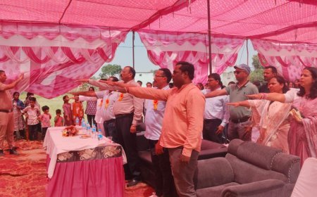 Sultanpur patti: अंतिम वर्ष के छात्रों के सम्मान में भव्य विदाई समारोह का आयोजन किया गया। 