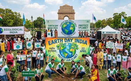 Lucknow : विश्व पृथ्वी दिवस पर INTACH की राष्ट्रीय पोस्टर प्रतियोगिता आयोजित