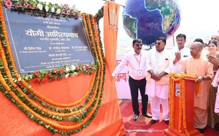 योगी आदित्यनाथ का गोरखपुर में बड़ा संदेश: नीयत साफ हो तो बदलती है नियति, 1055 करोड़ की 497 परियोजनाओं का लोकार्पण व शिलान्यास। 