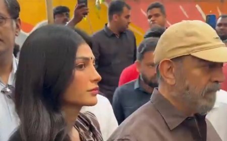 तमिलनाडु विधानसभा चुनाव 2026: लोकतंत्र के महापर्व में शामिल हुए अभिनेता कमल हासन और बेटी श्रुति हासन।