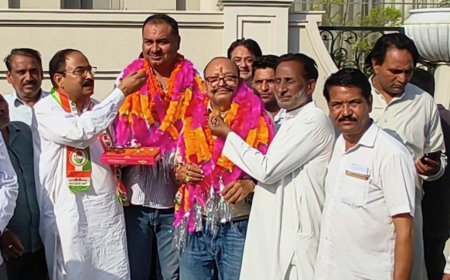 Bajpur : कांग्रेस के नए नगर और ब्लॉक अध्यक्ष का जोरदार स्वागत, संगठन को मजबूत करने का संकल्प