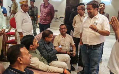 Sitapur : वैश्य समाज को संगठित और आत्मनिर्भर होने की जरूरत, कैबिनेट मंत्री नंदी का सीतापुर में भव्य स्वागत