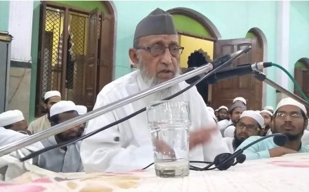 Deoband : दारुल उलूम वक्फ के वरिष्ठ उस्ताद मौलाना कमर उस्मानी का निधन, मजार-ए-कासमी में किए गए सुपुर्द-ए-खाक