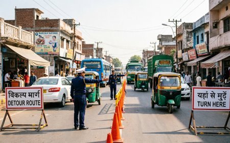 Bareilly: उर्स ताजुश्शरिया और होमगार्ड भर्ती परीक्षा के चलते बरेली में ट्रैफिक डायवर्जन, कई मार्गों पर प्रतिबंध। 