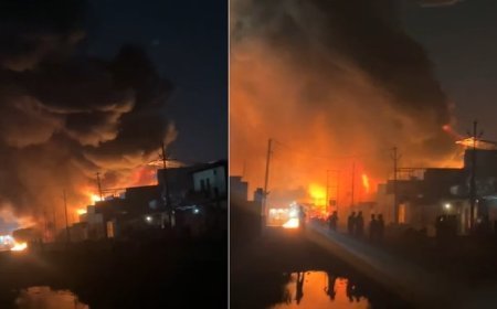 Bulandshahr : बुलंदशहर रोड पर फैक्ट्री में लगी आग ने खोली सुरक्षा दावों की पोल