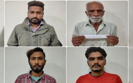 नशे के सौदागरों पर चला कानून का डंडा: गुजरात में 384 करोड़ की हेरोइन तस्करी के दोषी 6 पाकिस्तानियों को उम्रकैद जैसी सजा।