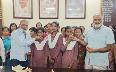 Bajpur: आदर्श कन्या इंटर कॉलेज की तीन छात्राओं ने प्रदेश मैरिट में पाया स्थान। 