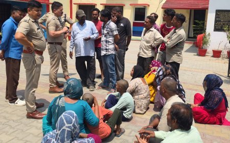 Bajpur : युवक की मौत के बाद ग्रामीणों का हंगामा, आरोपी की गिरफ्तारी के लिए कोतवाली घेरी