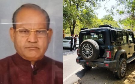 Jhansi : थार की टक्कर से पूर्व अधिकारी की मौत, आरोपी सिपाही गिरफ्तार और निलंबित