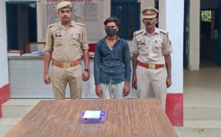 Hardoi : मझिला पुलिस ने गोली चलाने वाले मामले में एक आरोपी को गिरफ्तार किया