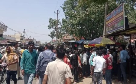 Hardoi : हरदोई में अनियंत्रित कंटेनर ने कई लोगों को रौंदा, महिला की मौत और 15 घायल