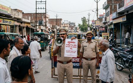 गाजीपुर जिले में 30 अप्रैल तक धारा 163 लागू, किसी भी तरह के जुलूस, प्रदर्शन करने व प्रतिनिधिमंडल के जिले में आने पर रोक। 