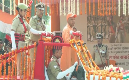 Lucknow: दीक्षांत परेड में गूंजी यूपी पुलिस की गूंज: 4 घंटे तक वर्ल्ड ट्रेंड में रहा #UPPolice, सीएम योगी आदित्यनाथ ने ली सलामी। 