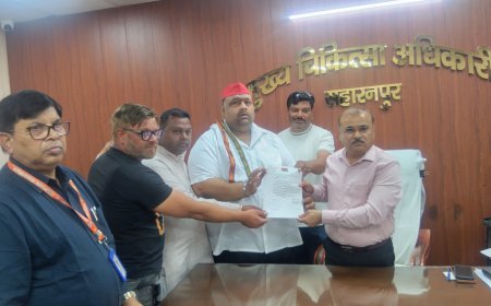 Saharanpur : अस्पताल में अवैध वसूली पर पार्षदों का हंगामा, सीएमओ ने जांच के लिए बनाई कमेटी