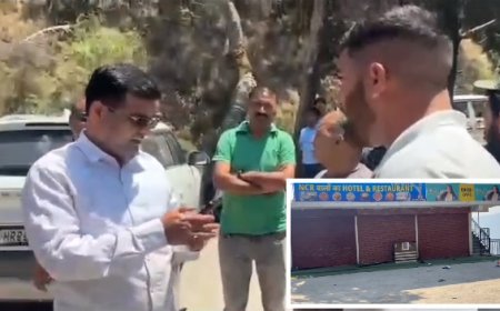 Mussoorie: मसूरी के पास कैम्पटी में अवैध निर्माण पर कार्रवाई, दो भवन सील, स्थानीयों में रोष, प्रशासन ने दी सख्ती की चेतावनी। 