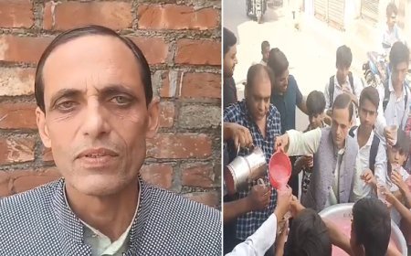 Sambhal: भीषण गर्मी में इंसानियत की मिसाल- सईद अख्तर ने परिंदों और राहगीरों के लिए बढ़ाया मदद का हाथ। 