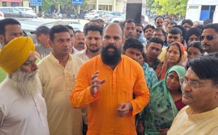 Bajpur: बाजपुर में भूमि विवाद पर बवाल: गगन कंबोज का विवादित बयान, CBI जांच की मांग। 