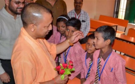 Lucknow : योगी सरकार, बच्चों को बेहतर-सुविधायुक्त शैक्षिक वातावरण उपलब्ध कराने में जुटी
