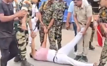 हावड़ा में मतदान के दौरान भारी हंगामा- उपद्रवियों ने पोलिंग बूथ पर किया पथराव, सुरक्षा बलों ने लाठीचार्ज कर खदेड़ा