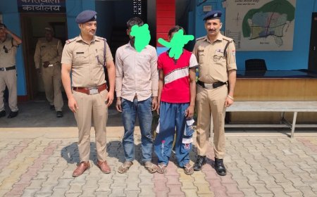 Bajpur: दो वारंटियों को  सुल्तानपुर पट्टी चौकी  पुलिस ने किया गिरफ्तार। 