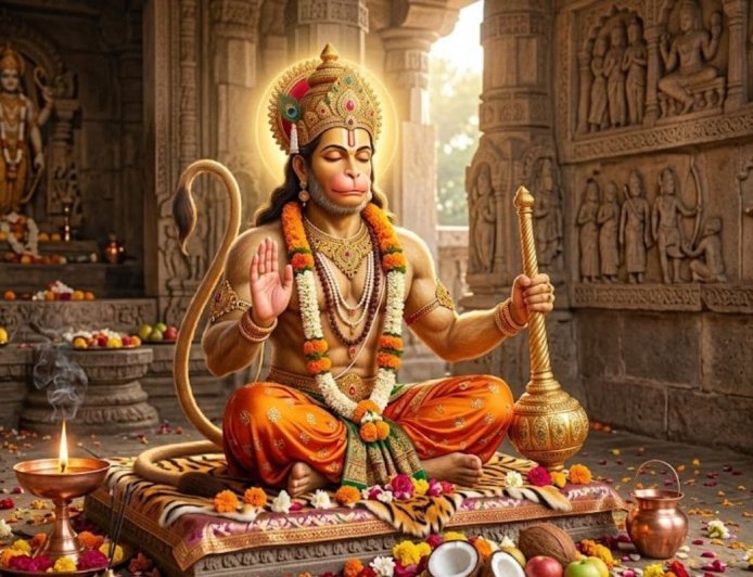 संकटमोचन की अमोघ शक्ति: हनुमान चालीसा और सुंदरकांड के नियमित पाठ से बदल जाती है जीवन की दिशा।