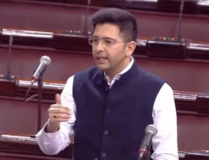 राघव चड्ढा को राज्यसभा में बोलने की अनुमति नहीं: आम आदमी पार्टी ने नए उपनेता के नाम की घोषणा की।