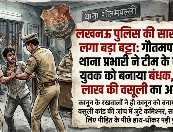 मुख्यमंत्री के जनता दरबार पहुंचे पीड़ित ने खोली खाकी की पोल: SHO सहित पूरी टीम लाइन हाजिर, अब बर्खास्तगी से बचने के लिए ...