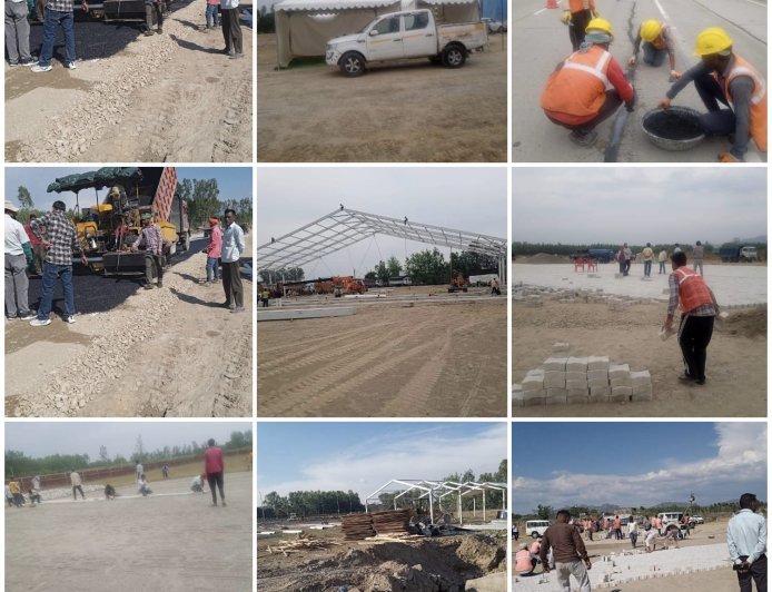 Saharanpur : दिल्ली-देहरादून एक्सप्रेसवे का उद्घाटन करने आ रहे प्रधानमंत्री मोदी, सहारनपुर में तैयार हो रहा भव्य पंडाल