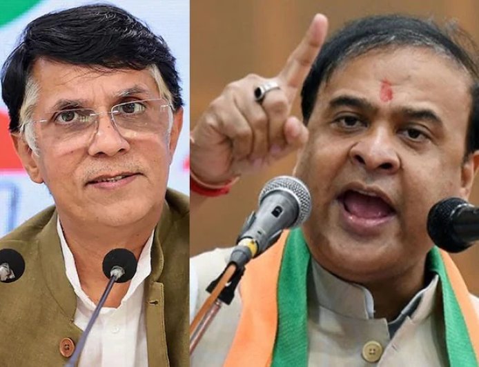 हिमंत बनाम पवन खेड़ा: असम के सियासी रण में 'पासपोर्ट विवाद' पर आर-पार, कांग्रेस नेता ने ठोंकी मेवाड़ के सिपाही होने की ताल।