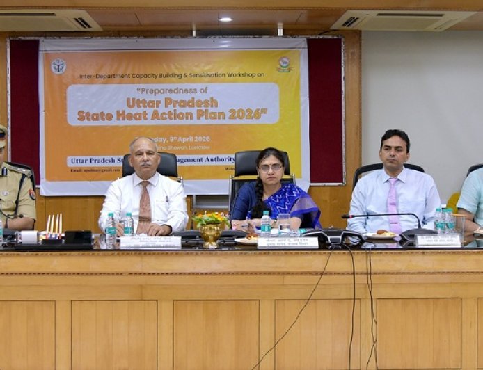 हीट वेव प्रबंधन पर मंथन: यूपी में सिटी हीट एक्शन प्लान और अर्ली वार्निंग सिस्टम को मजबूत करने पर जोर।
