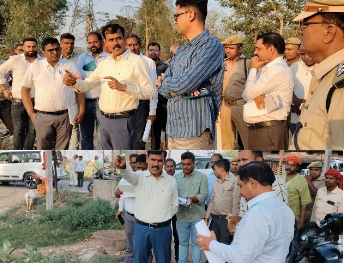 Ballia: एनएच-31 से बभनौली तक बन रहे बाईपास का डीएम ने लिया जायजा, सुरहाताल क्षेत्र में निर्माण कार्य पर विशेष सावधानी बरतने के निर्देश। 