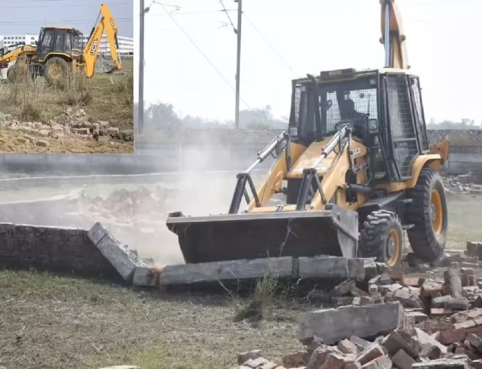 Lucknow : लखनऊ में अवैध निर्माणों के खिलाफ एलडीए का बड़ा एक्शन, 40 बीघा की अवैध प्लाटिंग और 6 निर्माण सील