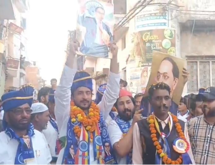 Sambhal : अंबेडकर जयंती पर एकता का संदेश: 'संविधान सर्वोपरि, नफरत की राजनीति नाकाम'