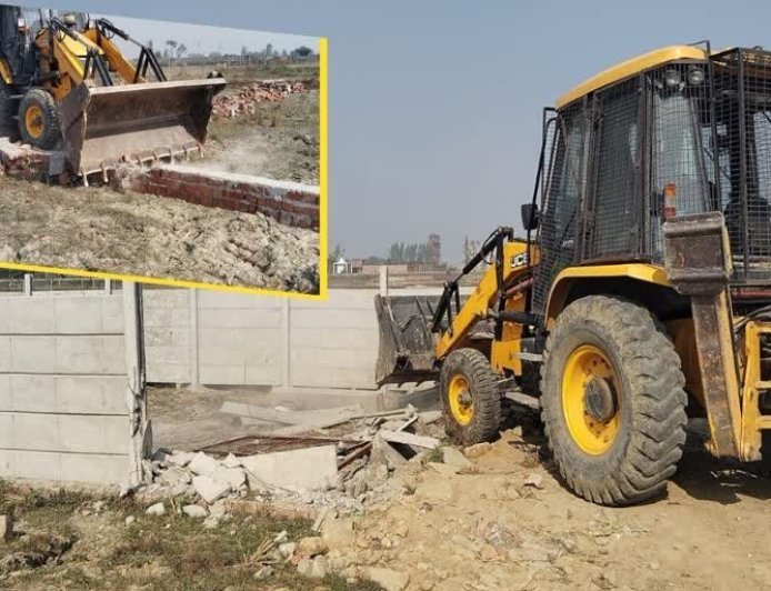 Lucknow : सुशांत गोल्फ सिटी में अवैध कॉम्पलेक्स तोड़ने गयी एलडीए की टीम पर हमला 