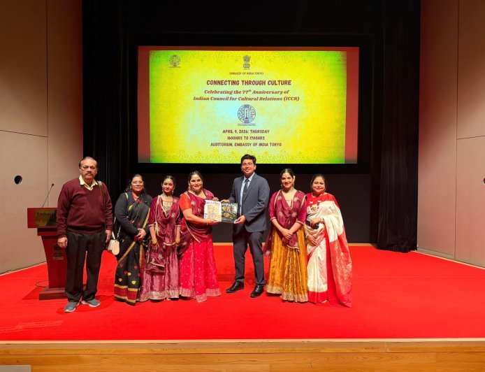 टोक्यो में 77वें आईसीसीआर दिवस पर आम्रपाली संस्थान के कलाकारों ने बिखेरी भारतीय संस्कृति की छटा