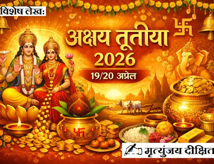 Special Article: 19/20 अप्रैल  (अक्षय तृतीया 2026) पर विशेष- अक्षय होंगे पुण्य सभी। 