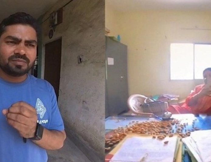 बादाम खाइए और याददाश्त बढ़ाइए', बिलासपुर में गुमशुदा फाइल से नाराज युवक का सरकारी दफ्तर में अनोखा प्रदर्शन, अधिकारी की मेज पर बिखेरे बादाम