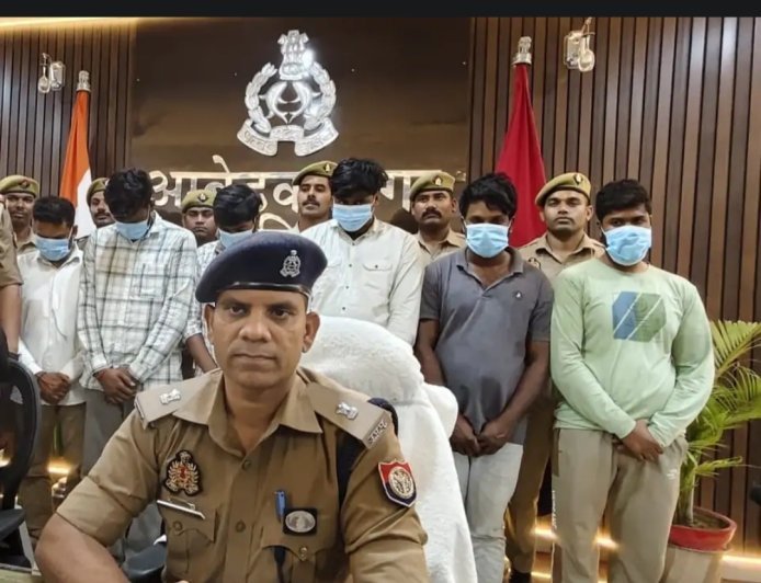 Ambedkarnagar : सगे भाई ने ही रची थी व्यापारी से 17 लाख की लूट की साजिश, मास्टरमाइंड समेत छह गिरफ्तार