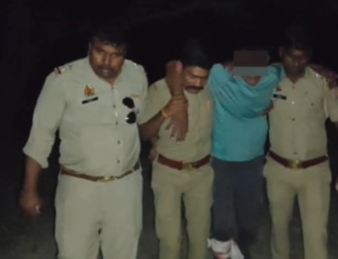 सहारनपुर पुलिस का एक्शन तीतरों में मुठभेड़ के बाद शातिर चोर गिरफ्तार, क्षेत्राधिकारी गंगोह ने दी जानकारी।