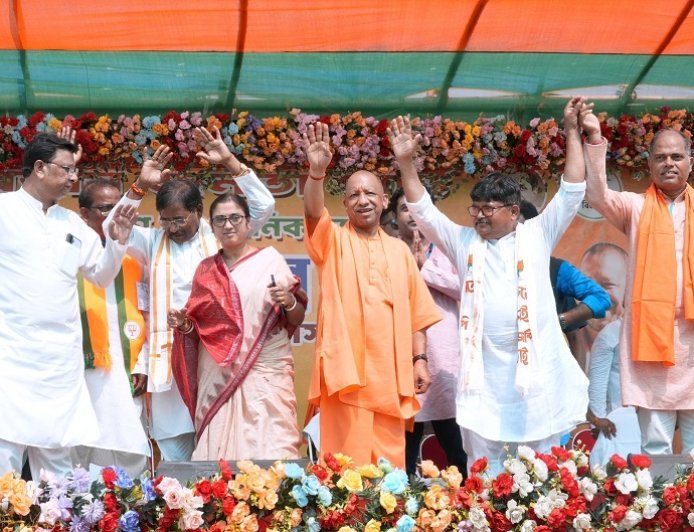 अब बंगाल में भी बहार, क्योंकि बनने जा रही डबल इंजन सरकार: मुख्यमंत्री योगी आदित्यनाथ