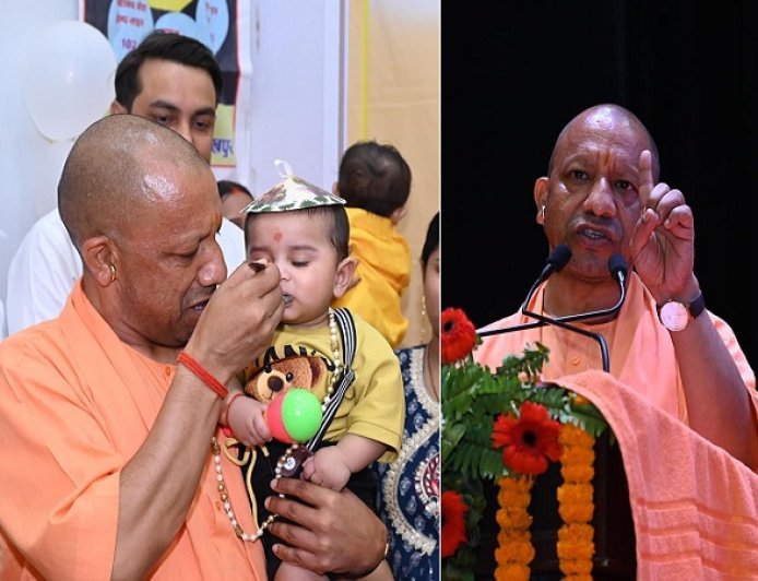 Gorakhpur: नारी शक्ति वंदन सम्मेलन में विपक्षी दलों पर गरजे सीएम योगी, सीएम योगी ने कहा, ‘देख सपाई, बिटिया घबराई'। 