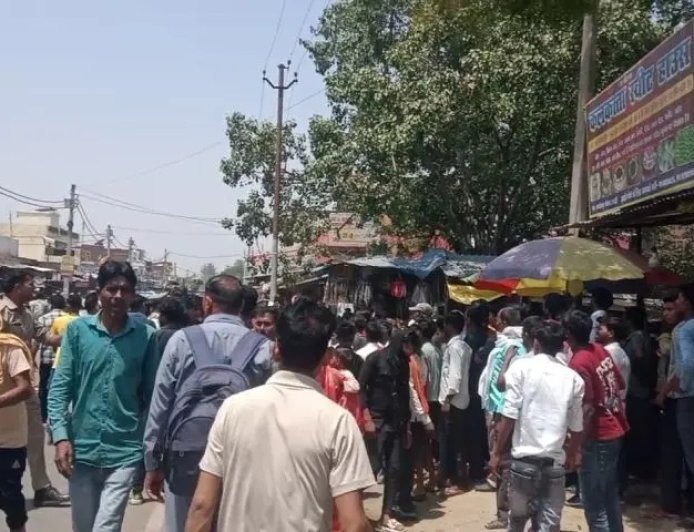 Hardoi : हरदोई में अनियंत्रित कंटेनर ने कई लोगों को रौंदा, महिला की मौत और 15 घायल