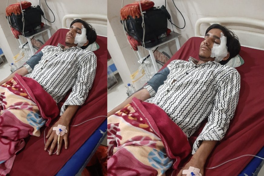 Hathras : हाथरस में पुरानी रंजिश के चलते युवक पर चाकू से जानलेवा हमला, अस्पताल में भर्ती