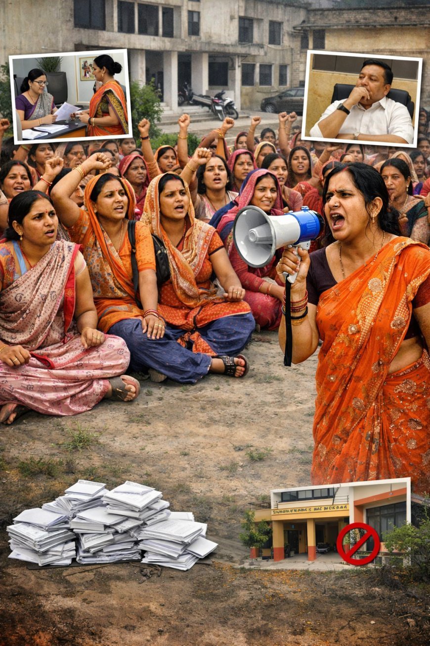 Ghazipur : देवकली बाल विकास परियोजना में भ्रष्टाचार के आरोप, शिकायत के बाद भी नहीं हो रही कोई कार्रवाई