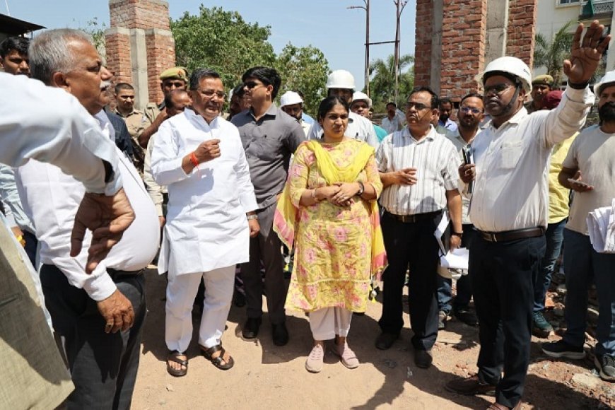 Lucknow: ऐशबाग का आंबेडकर सांस्कृतिक केन्द्र बनेगा प्रेरणा स्थल, जुलाई 2026 तक पूर्ण होने का लक्ष्य- जयवीर सिंह