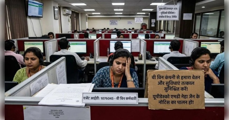 Lucknow : वी विन कंपनी के कर्मचारियों की मांगों पर यूपीडेस्को की कार्रवाई