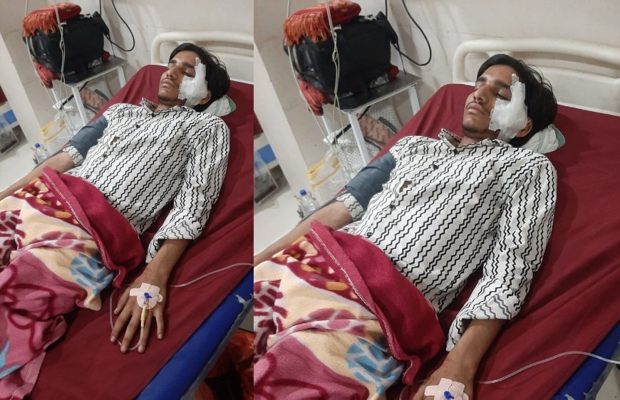 Hathras : हाथरस में पुरानी रंजिश के चलते युवक पर चाकू से जानलेवा हमला, अस्पताल में भर्ती